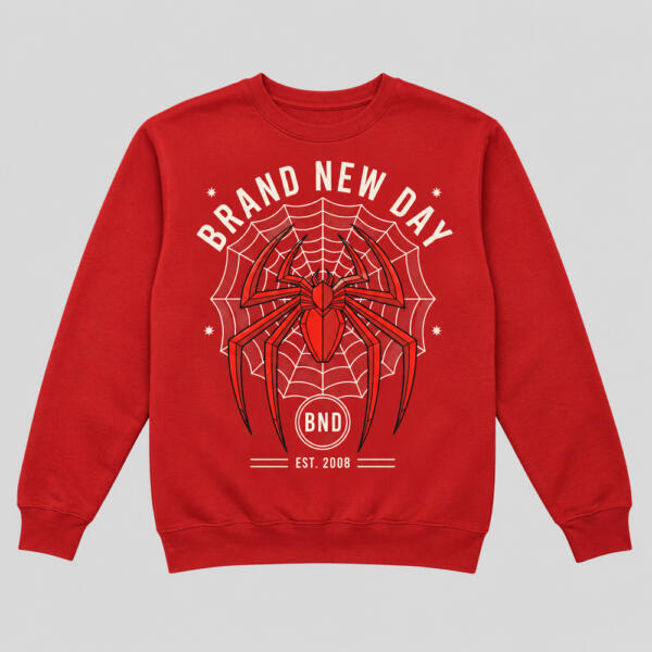 Brand New Day Sweatshirt Red