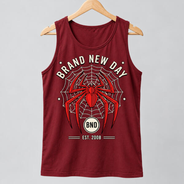 Brand New Day Tank Top Maroon