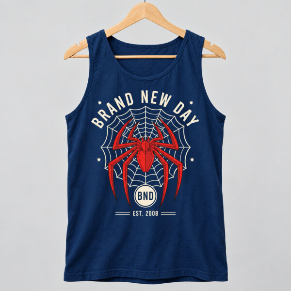 Brand New Day Tank Top Navy Blue