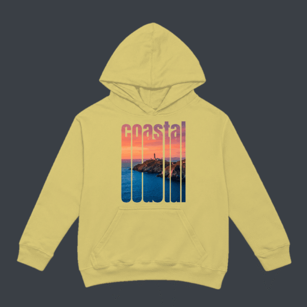 Coastal Sunset Hoodie Beige