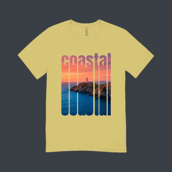 Coastal Sunset T-shirt Beige