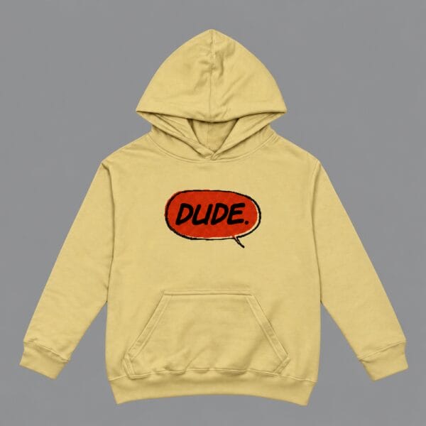Dude Hoodie Beige