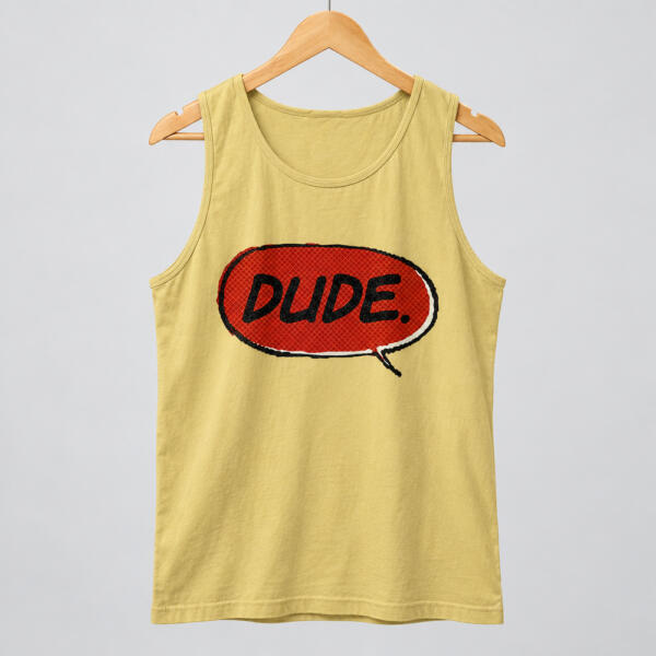Dude Tank Top Beige