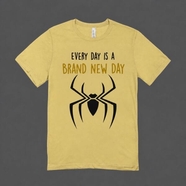 Every Day Is A Brand New Day T-shirt Beige