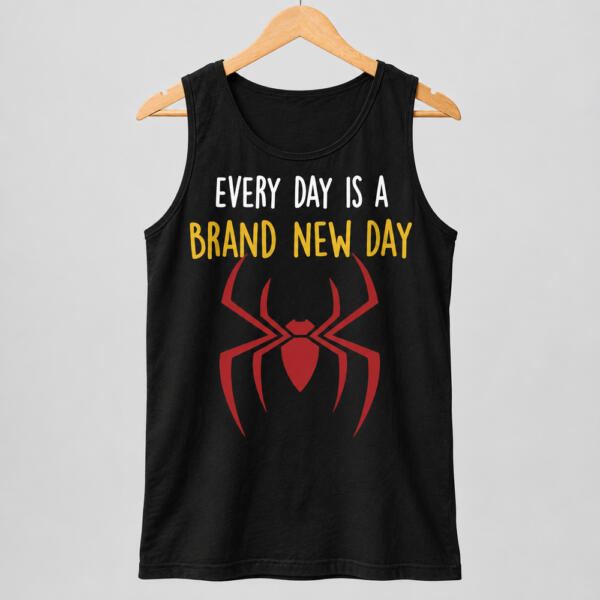 Every Day Is A Brand New Day Tank Top Black