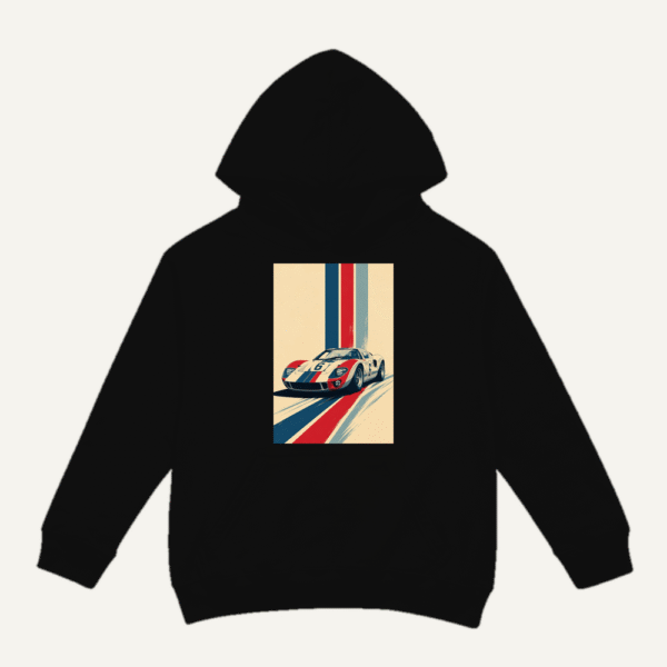 Gulf Racing Stripes Hoodie Black