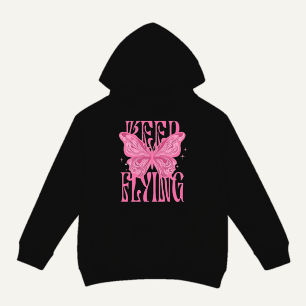 Keep On Flying Hoodie Black