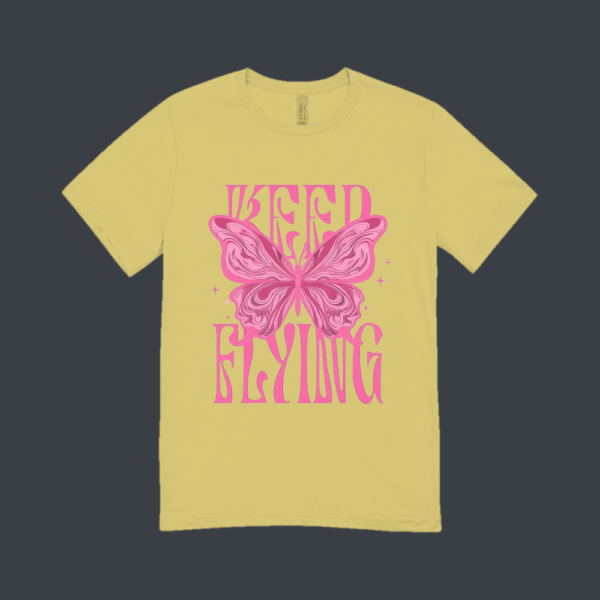 Keep On Flying T-shirt Beige