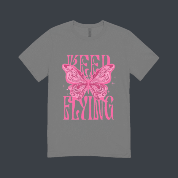 Keep On Flying T-shirt Grey