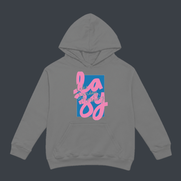 Lazy Like Sunday Morning Hoodie Grey
