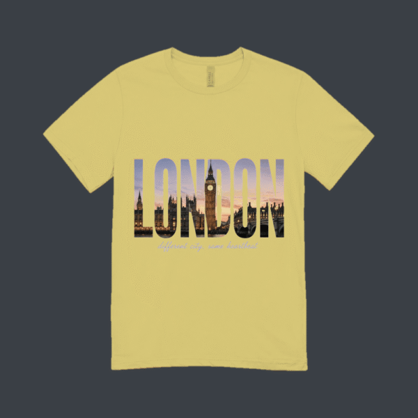 London Skyline T-shirt Beige