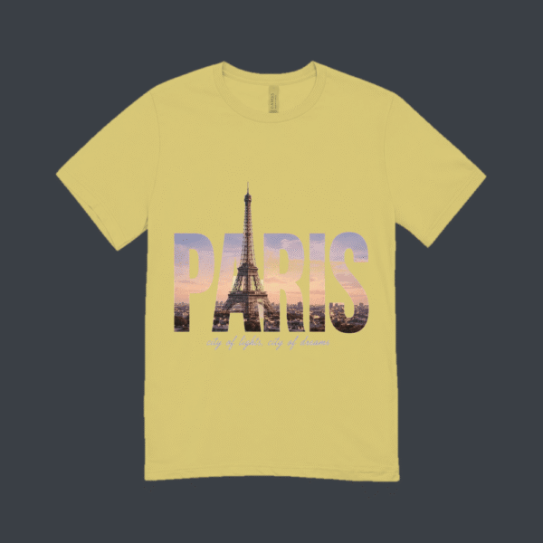 Paris Skyline T-shirt Beige