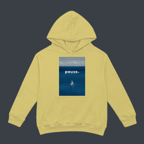 Pause Ocean Hoodie Beige