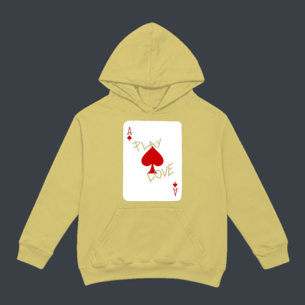 Play Love Ace Hoodie Beige