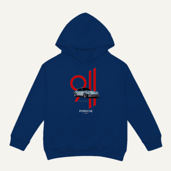 Porsche Turbo Carrera Hoodie Navy Blue