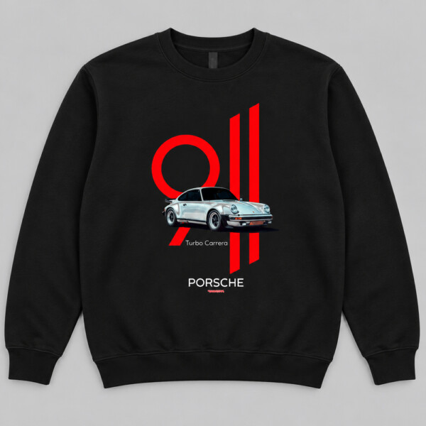 Porsche Turbo Carrera Sweatshirt Black