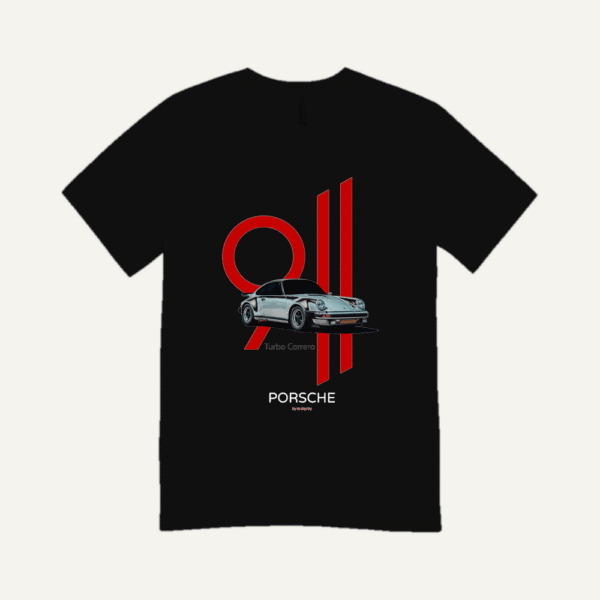 Porsche Turbo Carrera T-shirt Black