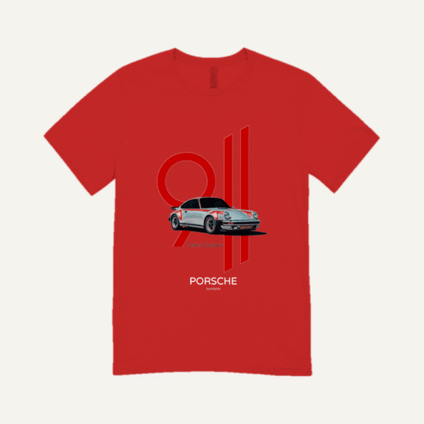 Porsche Turbo Carrera T-shirt Red