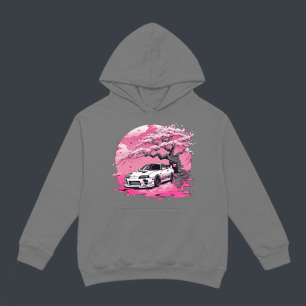 Sakura Skyline GTR Hoodie Grey