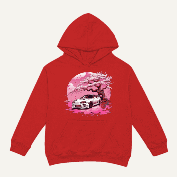 Sakura Skyline GTR Hoodie Red
