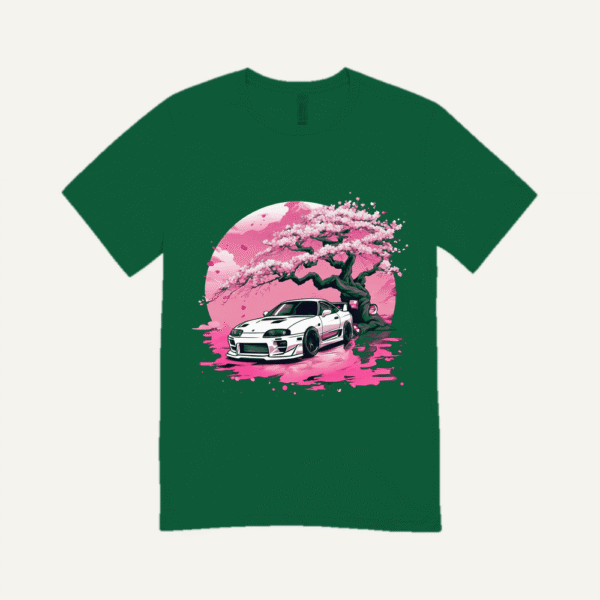 Sakura Skyline GTR T-shirt Bottle Green
