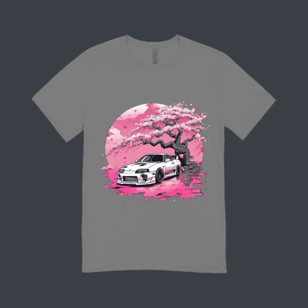Sakura Skyline GTR T-shirt Grey