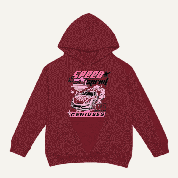 Speed Rowland Circuit Hoodie Maroon