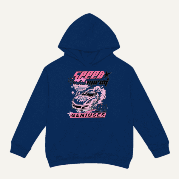 Speed Rowland Circuit Hoodie Navy Blue