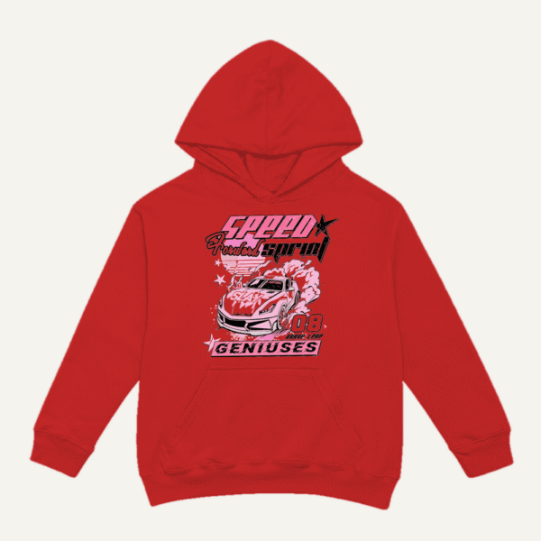 Speed Rowland Circuit Hoodie Red