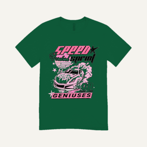 Speed Rowland Circuit T-shirt Bottle Green