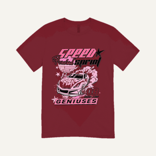 Speed Rowland Circuit T-shirt Maroon