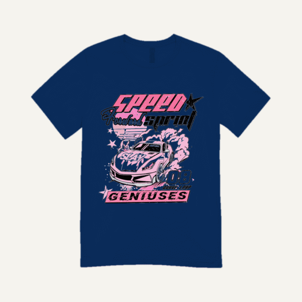 Speed Rowland Circuit T-shirt Navy Blue