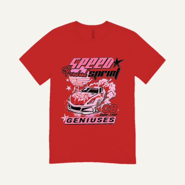 Speed Rowland Circuit T-shirt Red
