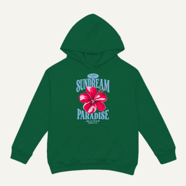 Sundream Paradise Hoodie Bottle Green