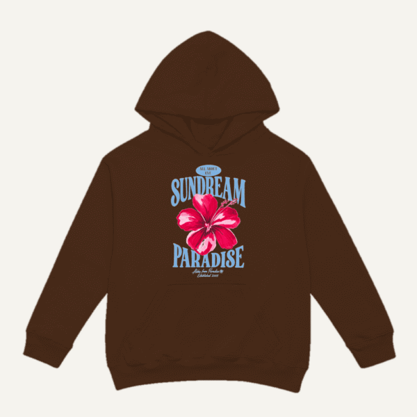 Sundream Paradise Hoodie Chocolate Brown