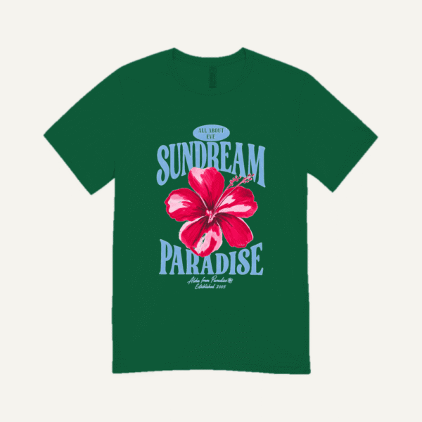Sundream Paradise T-shirt Bottle Green