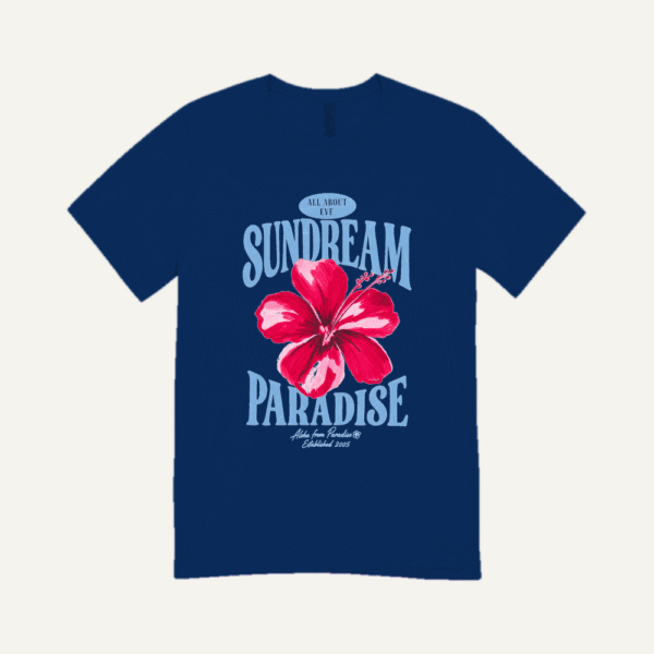 Sundream Paradise T-shirt Navy Blue