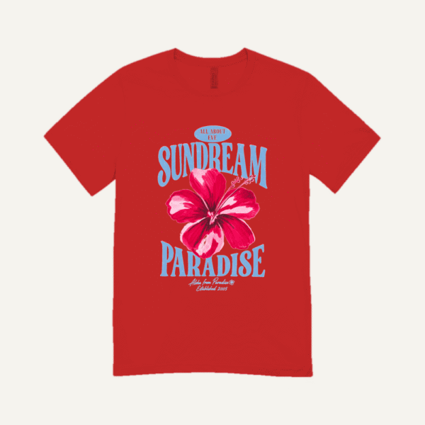 Sundream Paradise T-shirt Red