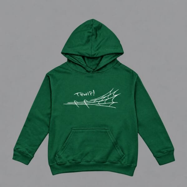 Thwip Hoodie Bottle Green