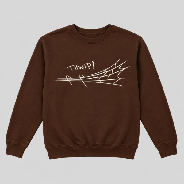 Thwip Sweatshirt Chocolate Brown