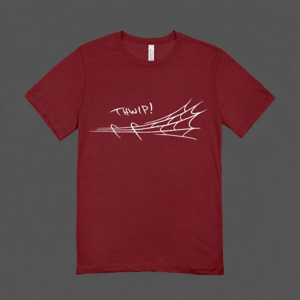 Thwip T-shirt Maroon