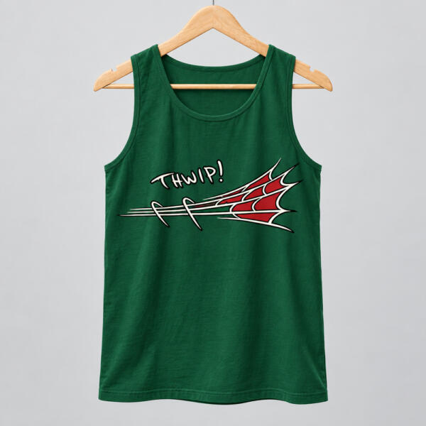 Thwip Tank Top Bottle Green