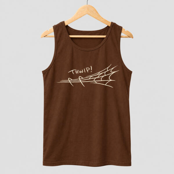 Thwip Tank Top Chocolate Brown