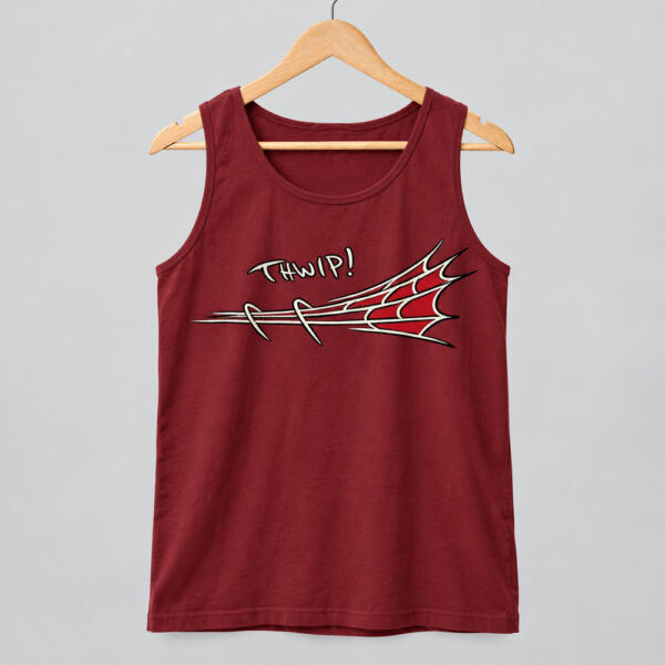 Thwip Tank Top Maroon