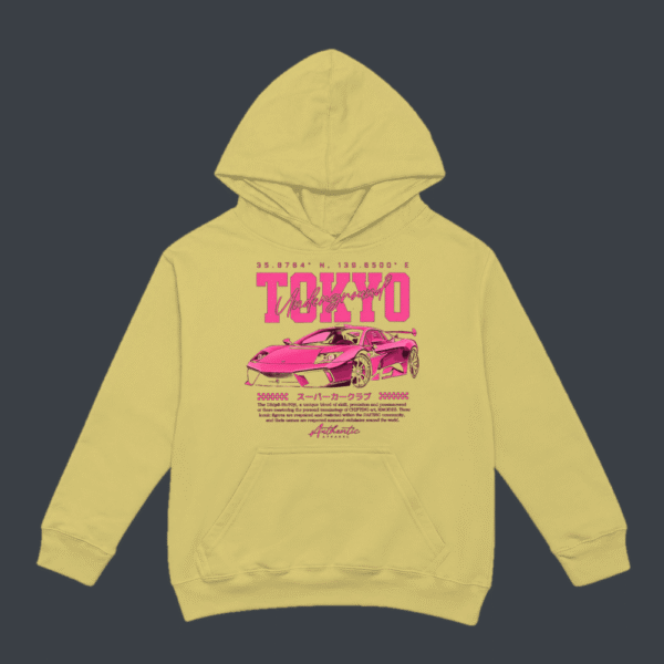 Tokyo Underground Hoodie Beige