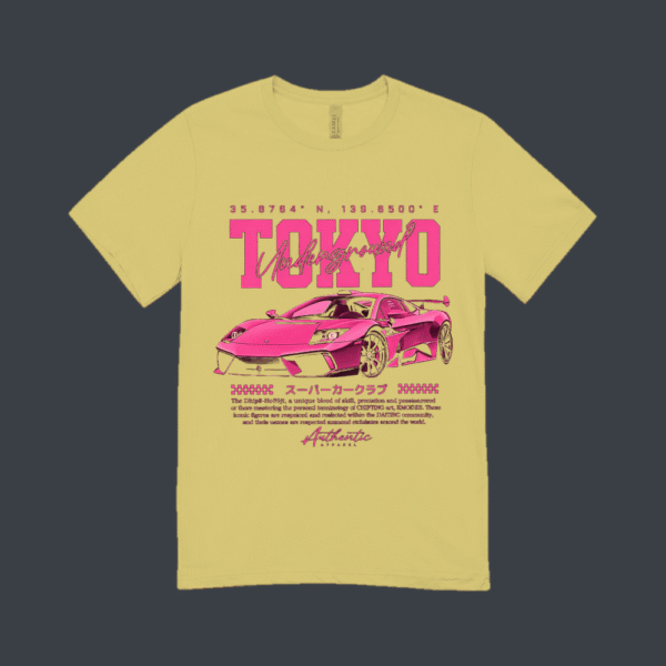 Tokyo Underground T-shirt Beige