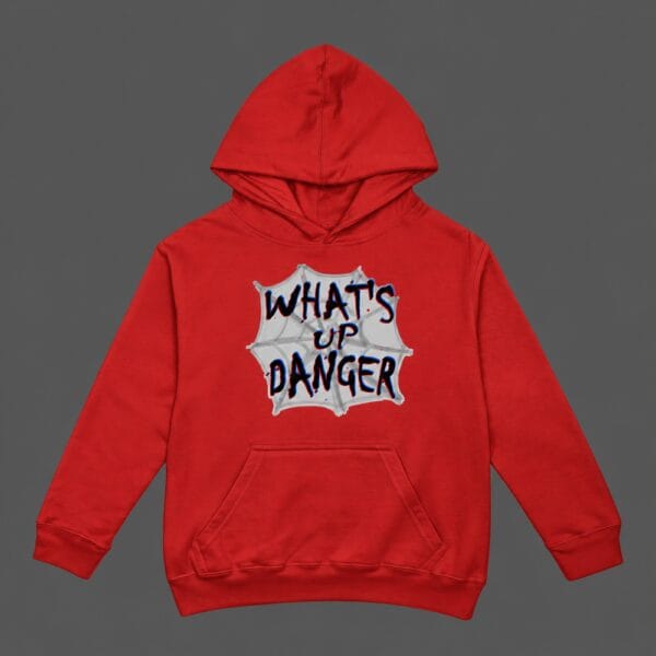Whats Up Danger Hoodie Red