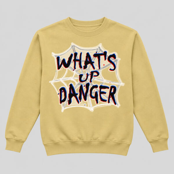 What's Up Danger Sweatshirt Beige