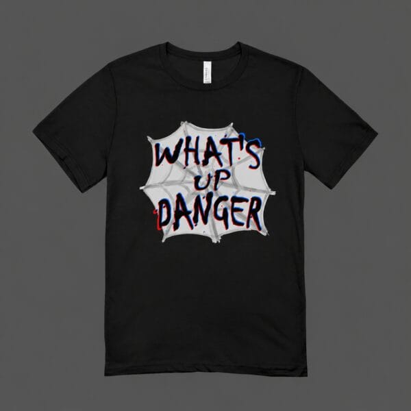 Whats Up Danger T-shirt Black
