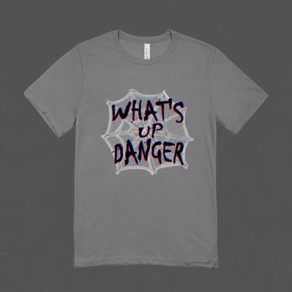 Whats Up Danger T-shirt Grey